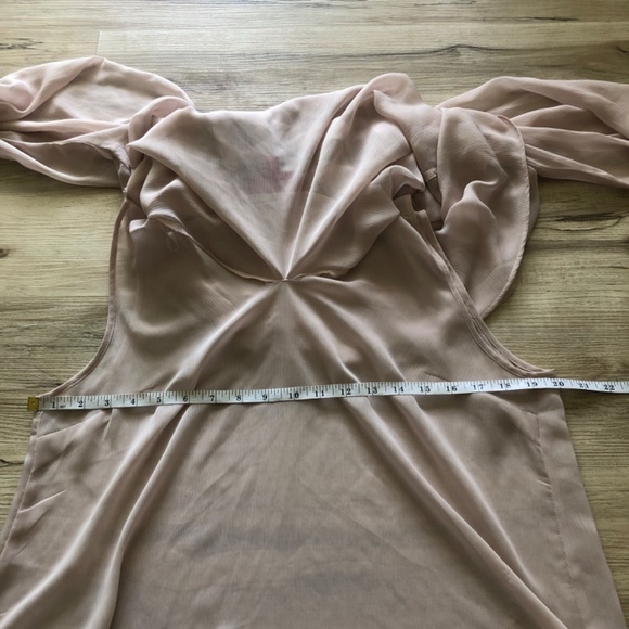 Jennifer Lopez Flowy Blouse w/ Neck & Jewelled Cuffs - Picture 4 of 6